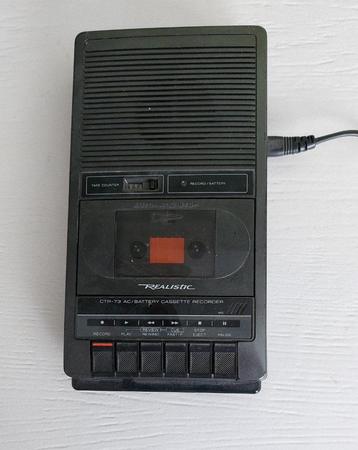 CASSETTERECORDER REALISTIC beschikbaar voor biedingen
