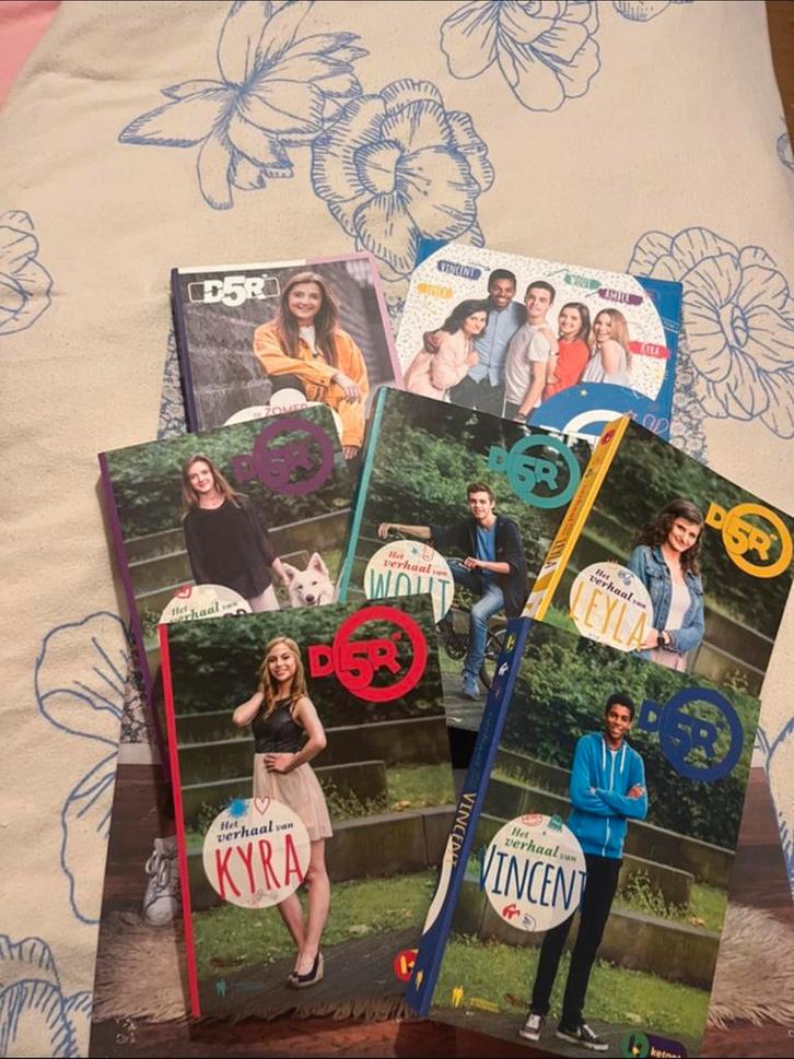 D5r boeken, Boeken, Kinderboeken | Jeugd | onder 10 jaar, Gelezen, Fictie algemeen, Verzenden