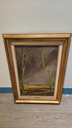 Schilderij met kader, Antiek en Kunst, Ophalen