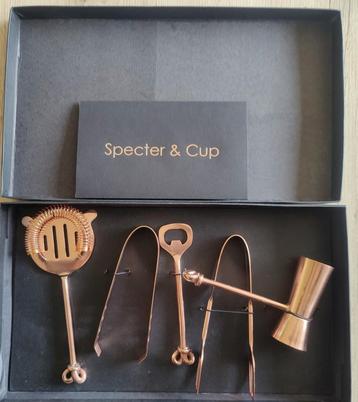 Specter & Cup luxe cocktail toebehoren  beschikbaar voor biedingen