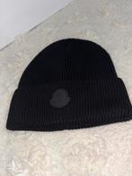 Bonnet Moncler noir, Enlèvement ou Envoi, Comme neuf, Bonnet