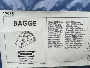 Ikea Tente de stockage bleu Bagge beschikbaar voor biedingen