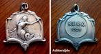 Sportmedaille zwemkampioenschap B.Z.R.K. 1920, Envoi, Argent