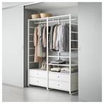 Modern kledingopberg systeem/ kleerkast, Huis en Inrichting, Kasten | Kleerkasten, Ophalen, Zo goed als nieuw, Metaal, Met hangruimte