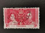 Nigeria 1937 - Koning George VI en koningin Elisabeth I