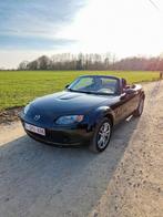 Mazda MX-5.  2006. 98000km, Auto's, Zwart, Cabriolet, Zwart, Leder