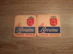 Oude bierviltjes/sousbocks la lorraine chasse royale, Verzamelen, Ophalen of Verzenden