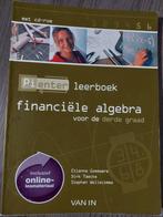 Pienter Financiële Algebra 3de graad ASO, Boeken, ASO, Ophalen of Verzenden, Zo goed als nieuw