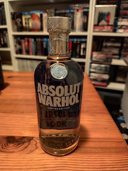 Absolut vodka Warhol #2 edition verzegeld, Diversen, Levensmiddelen, Ophalen