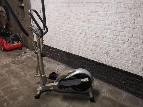 4 fitnesstoestellen, Sport en Fitness, Fitnessapparatuur, Gebruikt, Crosstrainer, Armen, Benen, Borst, Buik, Rug, Overige materialen