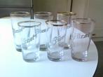 6 bier glazen dikke  emaille  furst 3 x 33 cl 3x25 cl, Verzamelen, Ophalen, Zo goed als nieuw, Bierglas