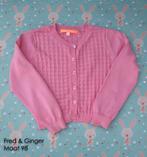 Cardigan Fred & Ginger roze - Maat 98, Gebruikt, Meisje, Trui of Vest, Ophalen of Verzenden
