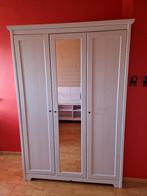 Kleerkast 3 deurs met spiegel, Avec espace de penderie, Comme neuf, 100 à 150 cm, 50 à 75 cm