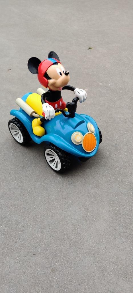 Telegeleide auto - Mickey - Quad, Kinderen en Baby's, Speelgoed |Speelgoedvoertuigen, Zo goed als nieuw, Ophalen of Verzenden