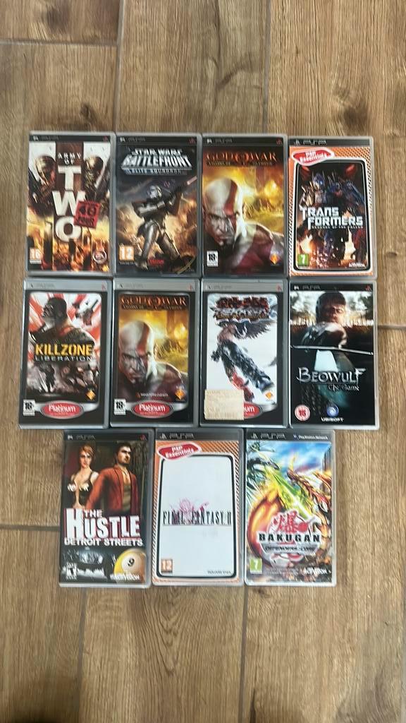Psp games, Games en Spelcomputers, Games | Sony PlayStation Portable, Gebruikt, Ophalen of Verzenden