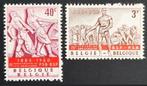 België: OBP 1131/32 ** Socialistische Partij 1960., Postzegels en Munten, Ophalen of Verzenden, Orginele gom, Zonder stempel, Postfris