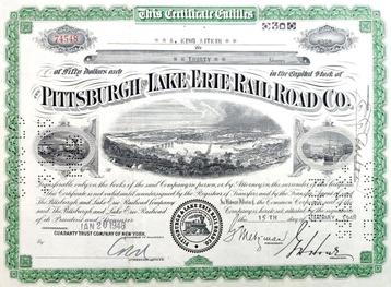 The Pittsburgh and Lake Erie Railroad Co.1948 beschikbaar voor biedingen