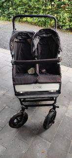 Duo buggy, Gebruikt, Verstelbare duwstang, Ophalen, Kinderwagen