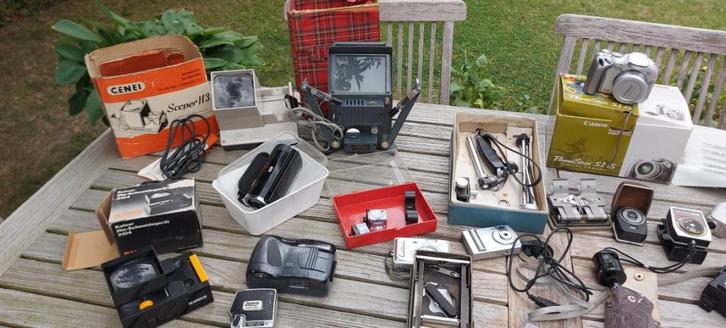 Fotomateriaal ea, Audio, Tv en Foto, Fotocamera's Analoog, Gebruikt, Compact, Ophalen of Verzenden