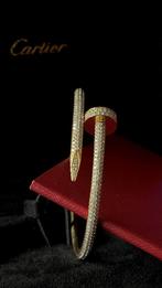 Cartier Bracelet Just un Clou Full Diamant, Handtassen en Accessoires, Armbanden, Ophalen, Zo goed als nieuw