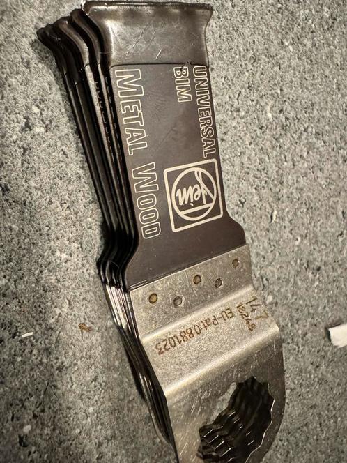 5x Fein multitool zaagbladen nr 147 voor hout & metaal, Doe-het-zelf en Bouw, Gereedschap | Machine-onderdelen en Toebehoren, Nieuw