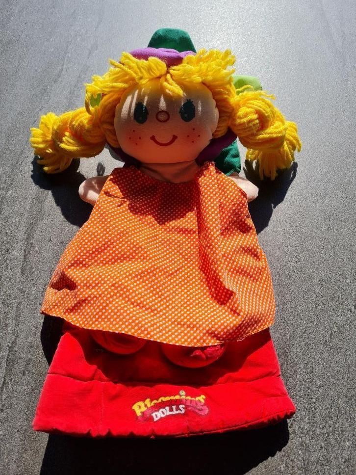 Vintage zachte handpop Blooming Dolls, Verzamelen, Retro, Ophalen of Verzenden