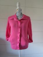 Dames vestje / jasje - roze / roos  --M--  gedragen - Katoen, Kleding | Dames, Ophalen of Verzenden, Gedragen, Maat 38/40 (M)
