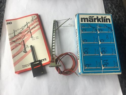 Märklin 7510 H0 K-Rail Aansluitmast 2 draadsvoeding, Hobby en Vrije tijd, Modeltreinen | H0, Nieuw, Overige typen, Gelijkstroom of Wisselstroom