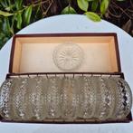 17 sous-verres vintage en cristal/verre, Enlèvement ou Envoi