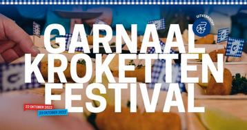 Ticket garnaalkrokettenfestival 🦐 beschikbaar voor biedingen