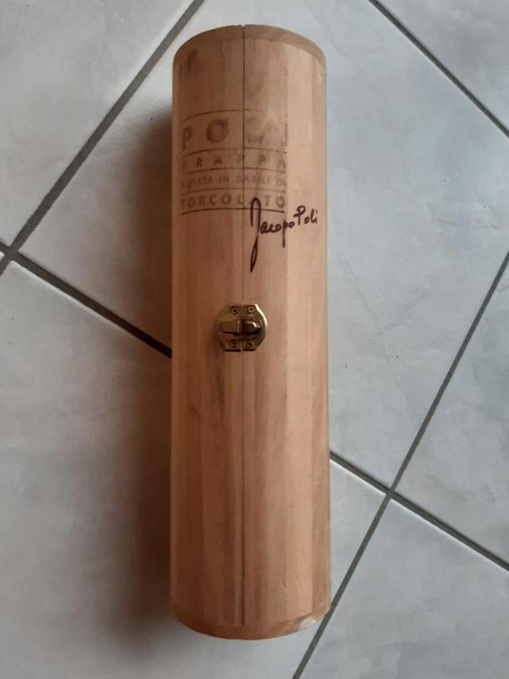 Houten opbergkistje voor wijn of sterke drank - Jacopo Poli, Huis en Inrichting, Keuken | Keukenbenodigdheden, Zo goed als nieuw