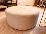 witte poef Juntoo, Huis en Inrichting, Ophalen, Rond, 75 tot 100 cm, Zo goed als nieuw