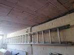Uitschuifbare aluminium lader, Ophalen, Zo goed als nieuw, Ladder, Opvouwbaar of Inschuifbaar