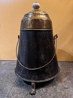 Oude doofpot met koperen deksel, Antiek en Kunst, Ophalen of Verzenden
