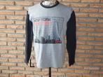 (14) - tee shirt homme t.L gris noir - authentic -, Vêtements | Hommes, T-shirts, Enlèvement ou Envoi, Comme neuf, Taille 52/54 (L)