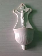 Antiek porseleinen wijwatervatje, Antiek en Kunst, Antiek | Religieuze voorwerpen, Ophalen