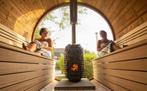 Tonsauna / saunabarrel 230, Sport en Fitness, Sauna, Ophalen, Nieuw, Complete sauna