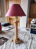 Tafel lamp, Comme neuf, Bois, Enlèvement, Moins de 50 cm