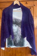 Mohair en merino wol cardigan met longsleeve Mexx maat M, Verzenden, Gedragen, Maat 38/40 (M)