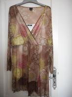 2 stuks 1 top en 1 voile tuniek MT5052, Kleding | Dames, Grote Maten, Ophalen of Verzenden, Zo goed als nieuw