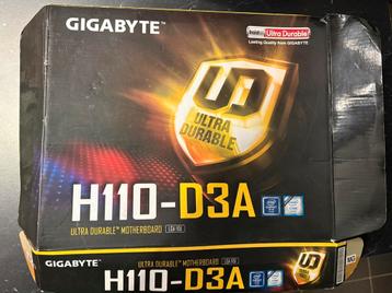 Gigabyte GA-H110-D3A moderborden beschikbaar voor biedingen