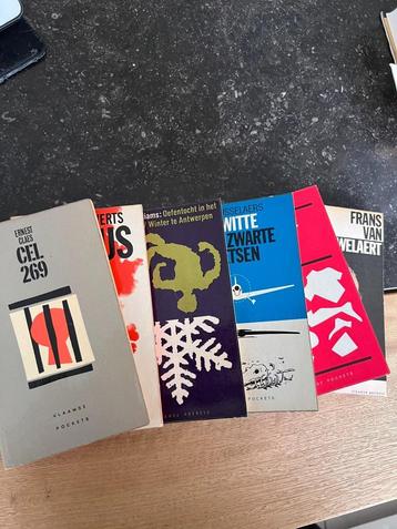 Pakketje Vlaamse Pockets, 6 stuks *Brusselaers, Claes, Gilli beschikbaar voor biedingen