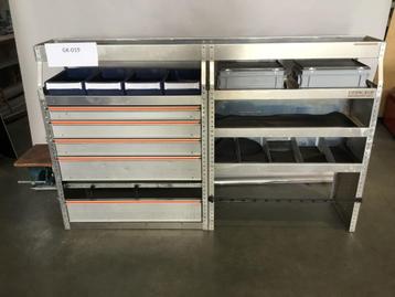 Aluminium bedrijfswagen inrichting GK-019 beschikbaar voor biedingen