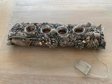 Kerstdecoratie tafelstuk beschikbaar voor biedingen