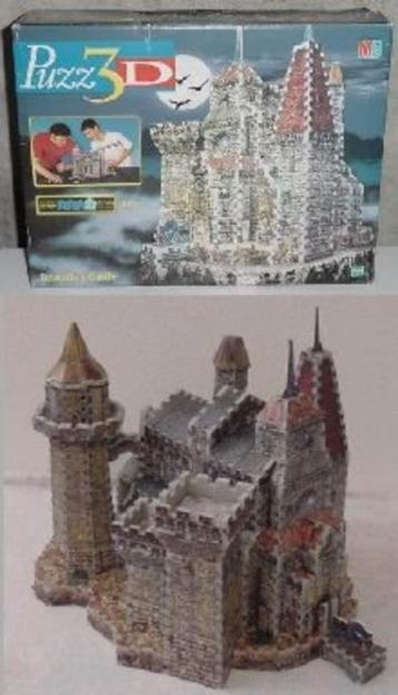 Puzz3D: Kasteel van Dracula - 707 stukjes, 3d puzzel beschikbaar voor biedingen