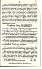 RP Karel  Polleunis gesneuveld 10 mei 1940, Ophalen of Verzenden