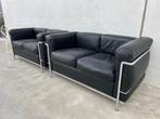 Cassina LC2 Le Corbusier 2-zitbank, 2x, Huis en Inrichting, Gebruikt, Verzenden, Design, Tweepersoons