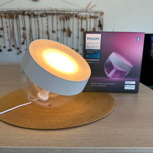 Philips Hue Iris Smart Tafel Lamp WiFi - Zo goed als nieuw, Huis en Inrichting, Lampen | Tafellampen, Zo goed als nieuw, Minder dan 50 cm