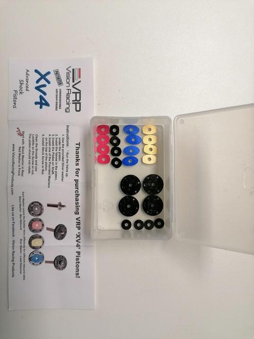 Vision Racing VRP XV4 pistons 1/8 scale, Hobby en Vrije tijd, Modelauto's | 1:5 tot 1:12, Nieuw, Onderdeel, 1:5 t/m 1:8, Ophalen of Verzenden