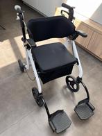 Opvouwbare rollator met afneembare voetsteunen, Diversen, Ophalen, Opvouwbaar, Zo goed als nieuw